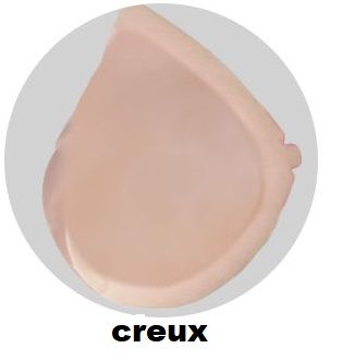 Seins creux ( mous)
