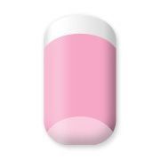 French manucure rose